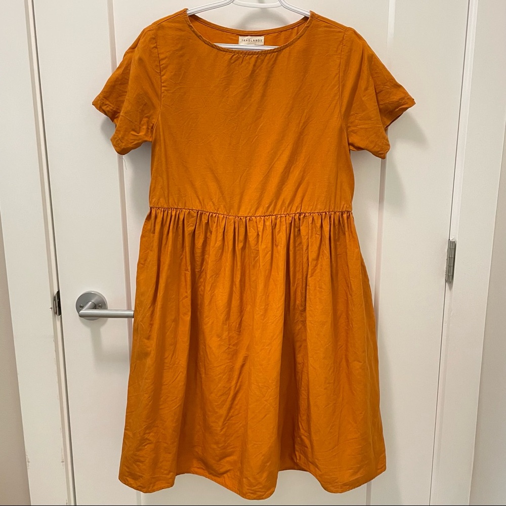 Tradlands Nico Dress in Pumpkin (Small)